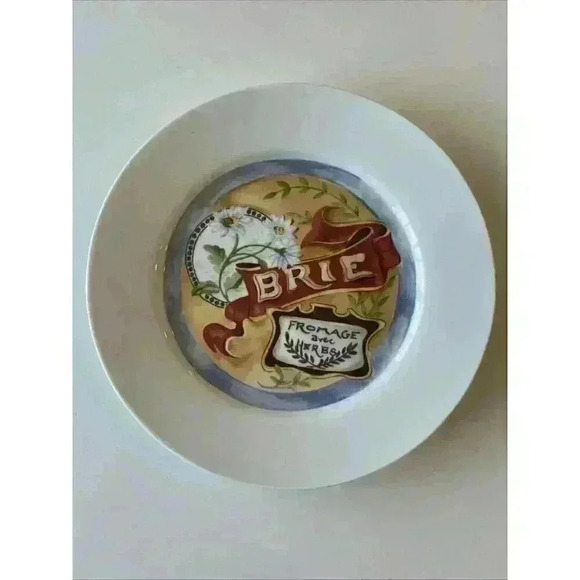 Restoration Hardware Classic Cheese Plates NEW in box set of 4 8" exclusively RH - Picture 6 of 7